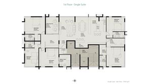 Single Suite 1st Floor